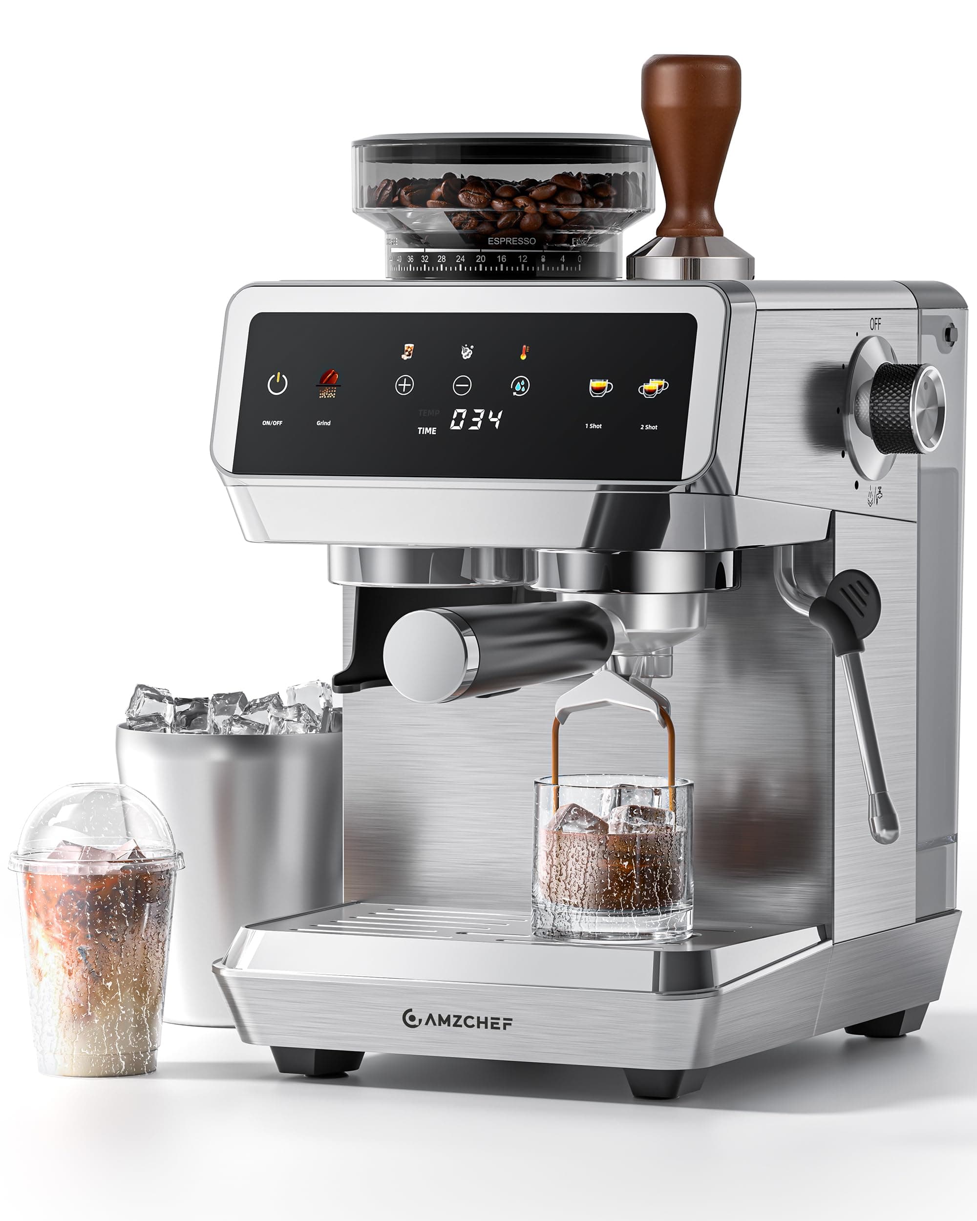 AMZCHEF — Espresso Machine